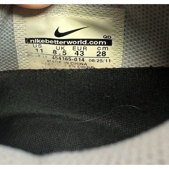 Nike Women’s 11 Shox Turbo 12 style 454165-014 Platinum Grey Turquoise Gray - Picture 11 of 11